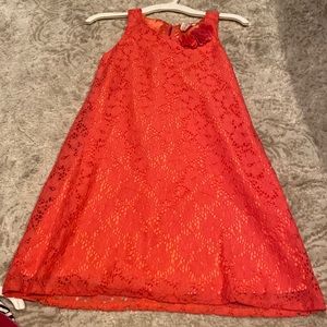 NWT Girls size 8 pink and coral dress from Children’s Place!